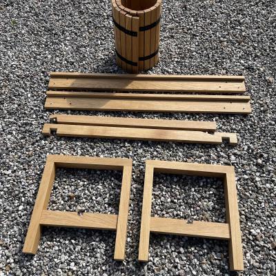 Oak Bench Roll And Stow 1352