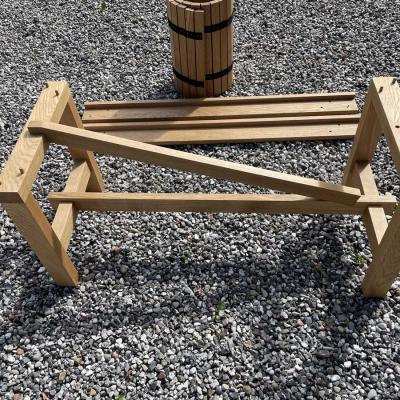 Oak Bench Roll And Stow 1355
